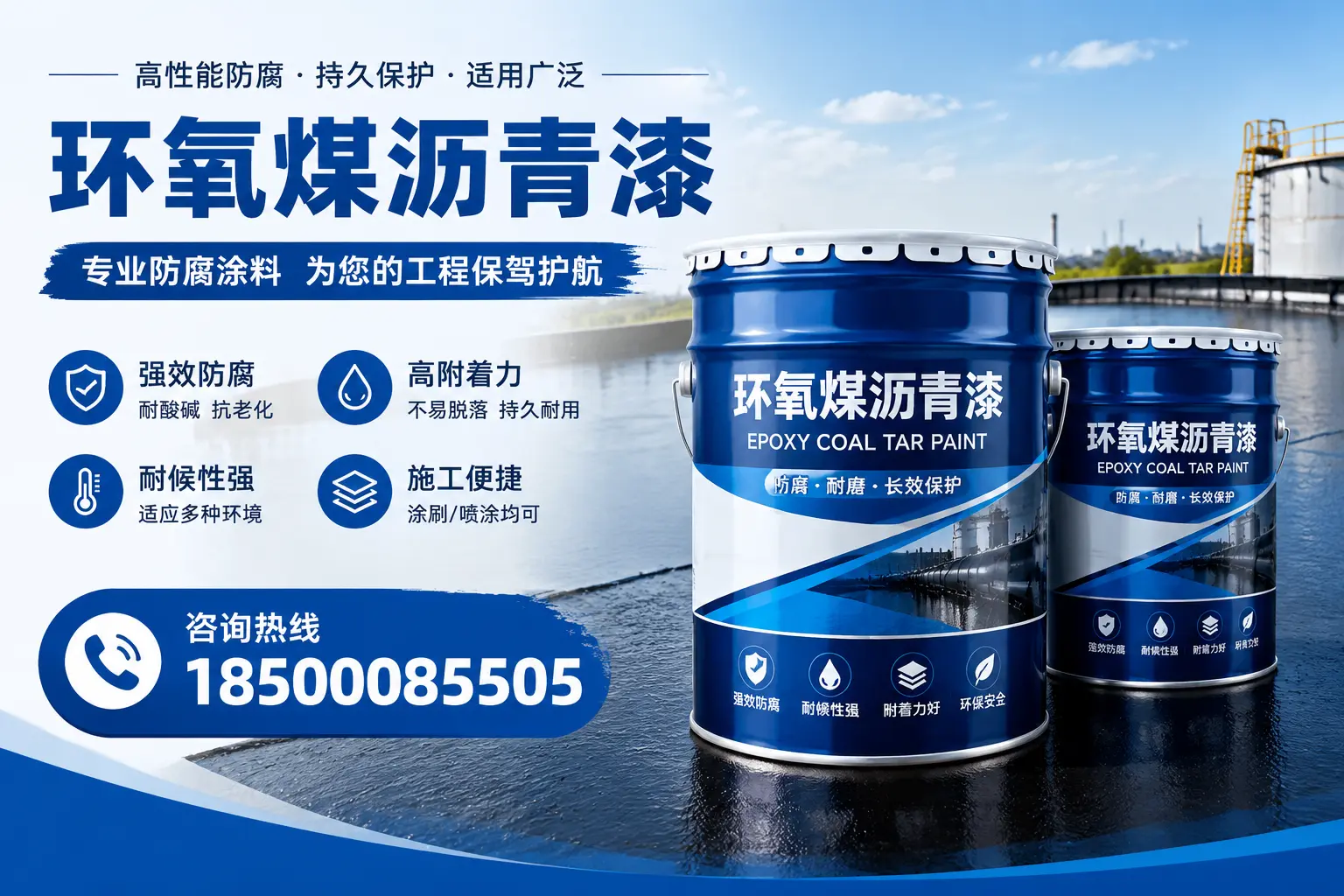 环氧煤沥青漆与其他漆类的比较，达州用户的选择依据