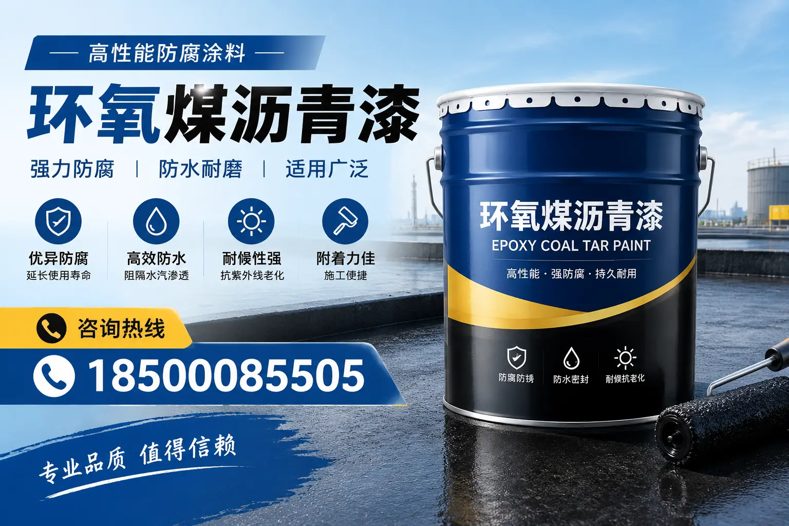 环氧煤沥青漆的主要成分与功能，达州用户深度了解
